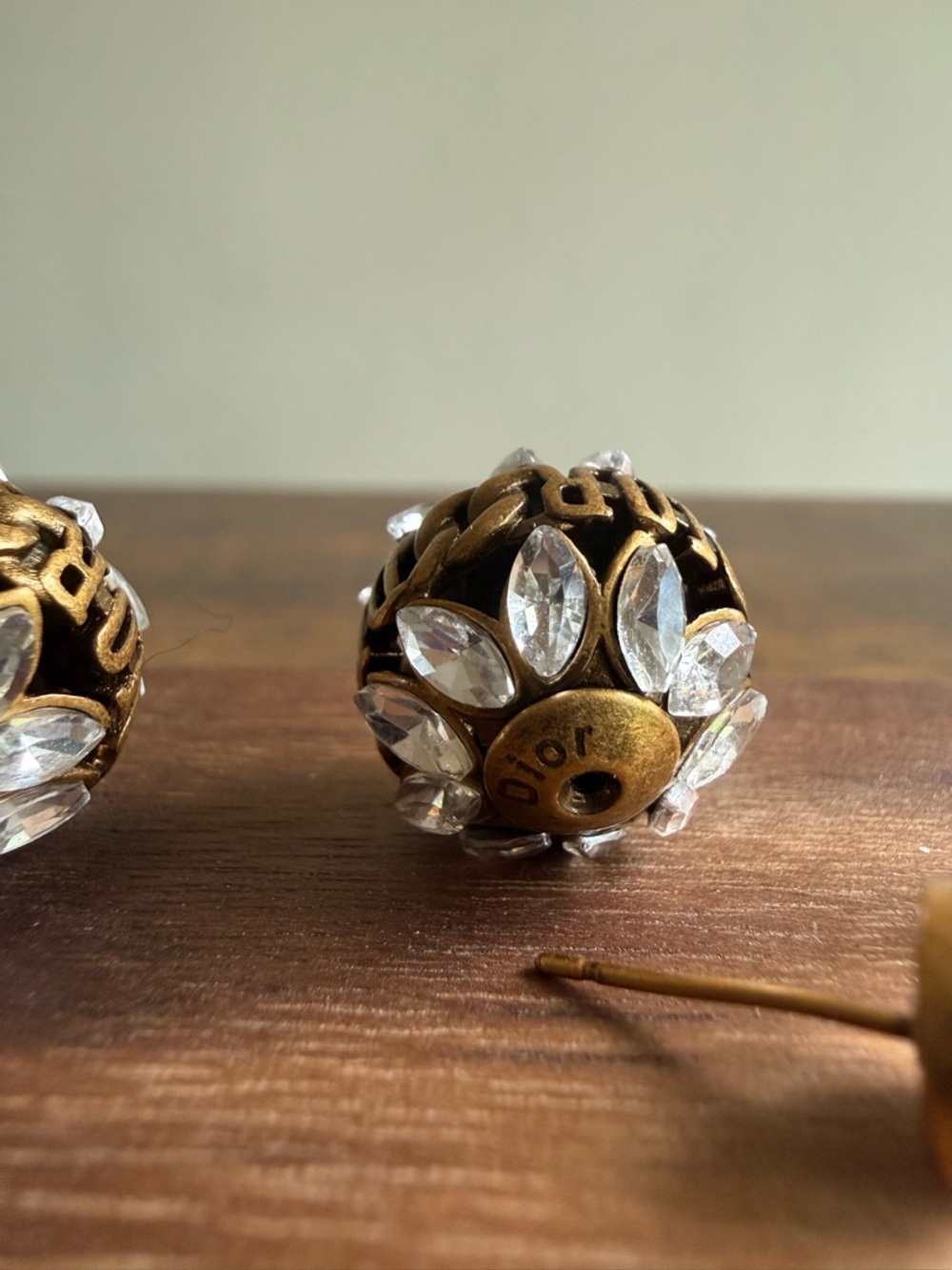 Dior Crystal Tribales Earrings - Picture 8 of 11